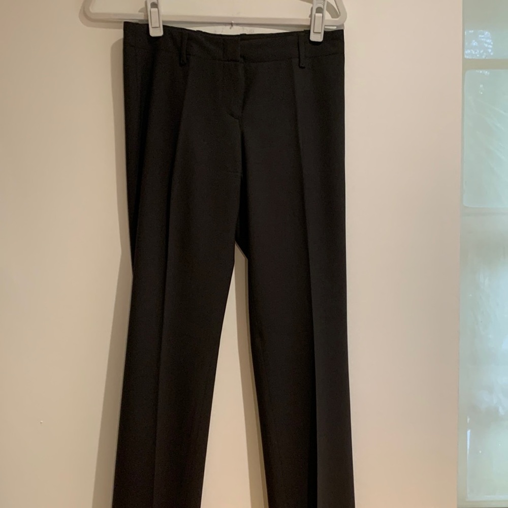 BOSS Hugo Boss straight pants size 4 dark grayish tone NWOT